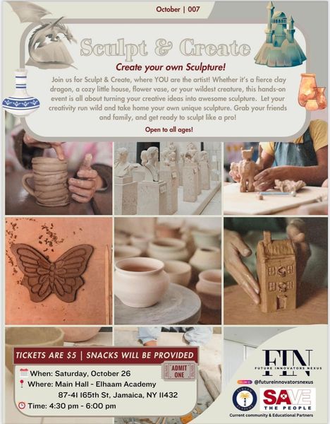 Sculpt & Create Event